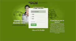 Desktop Screenshot of onlinequote.pdcm.com