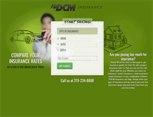 Tablet Screenshot of onlinequote.pdcm.com
